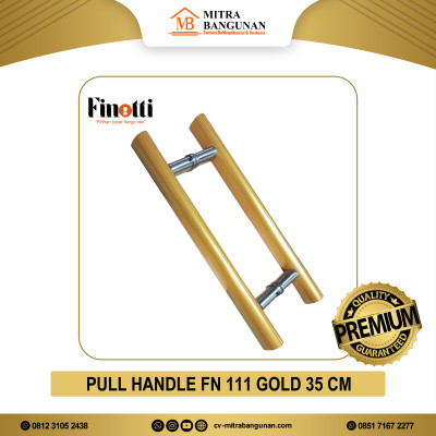 PULL HANDLE FN 111 GOLD 35 CM